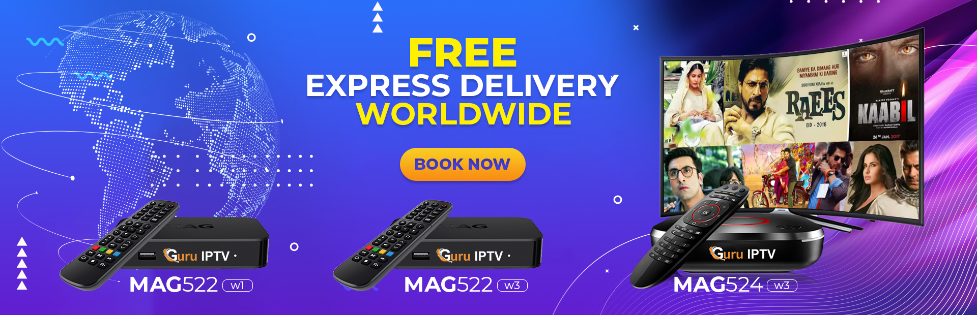 FREE EXPRESS DELIVERY WORLDWIDE